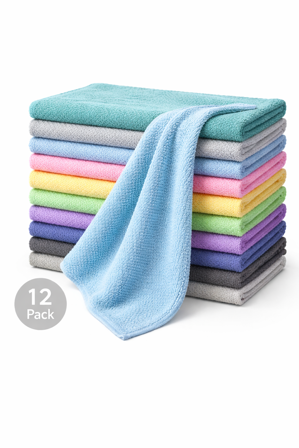 Microfiber Cleaning Cloths 12 Pack