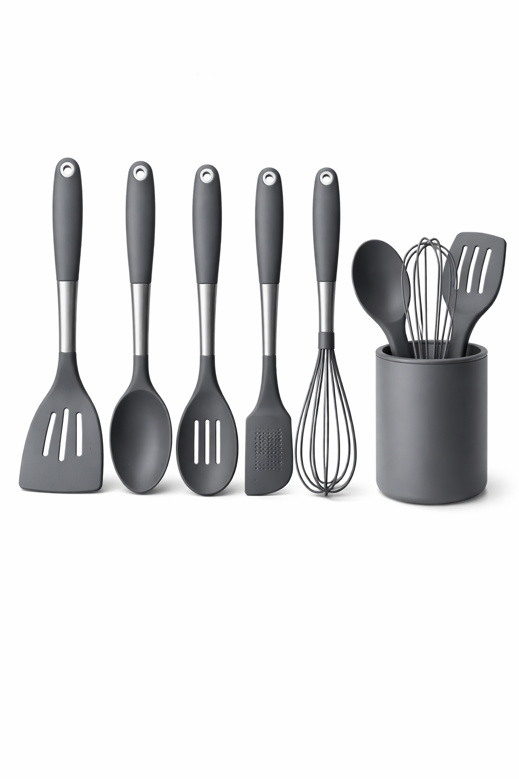 Kitchen Silicone Spatula Set 5 pcs